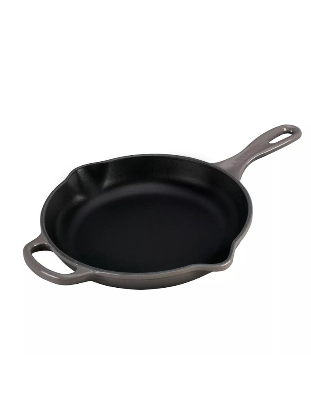 Le Creuset Enameled Signature Skillet, Iron Handle, 9", Oyster NEW